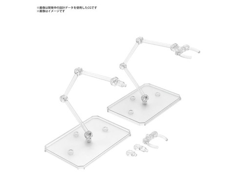 Bandai 144 clear action - bandai, base